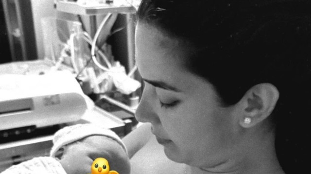 מזל טוב! עידו שחר ואשתו גלי הורים (צילום: מסך, אינסטגרם)