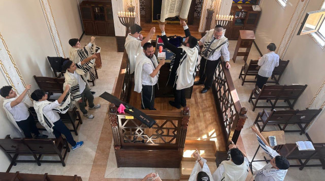 הקהילה היהודית בבאקו (צילום: באדיבות הקהילה היהודית בבאקו)