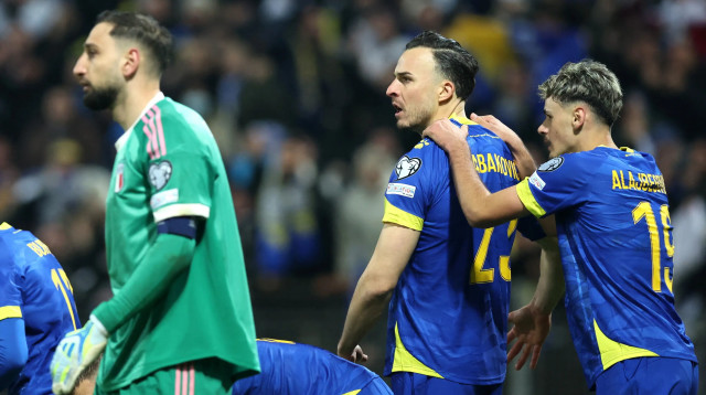 שוער נבחרת איטליה, ג'אנלואיג'י דונארומה (צילום: רויטרס)