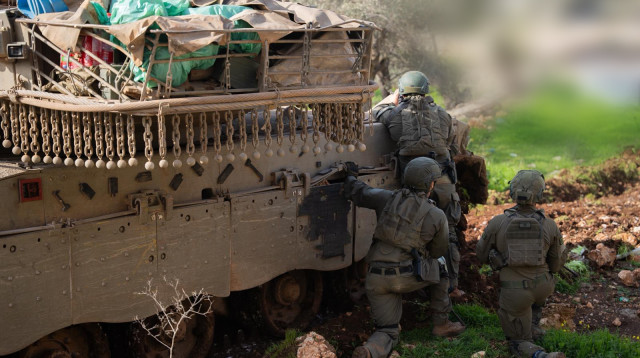 כוחות חטיבה 8 בפעילות קרקעית ממוקדת בדרום לבנון (צילום: דובר צה"ל)