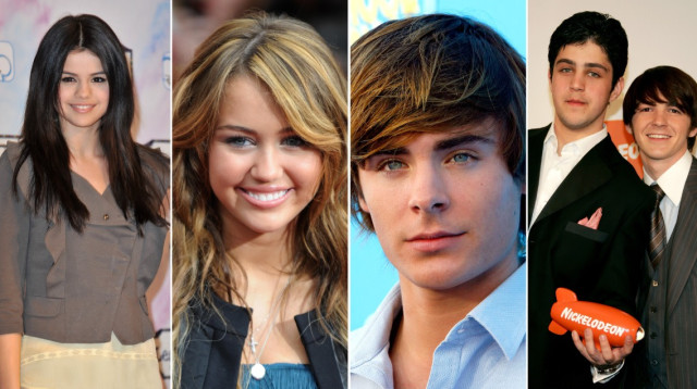 ג'וש פק, דרייק בל, זאק אפרון, מיילי סיירוס, סלינה גומז (צילום: Getty images)