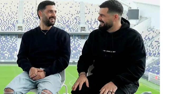 גלי וזיו ברמן מתארחים ב"סערה בממלכה" (צילום: ספורט 1)