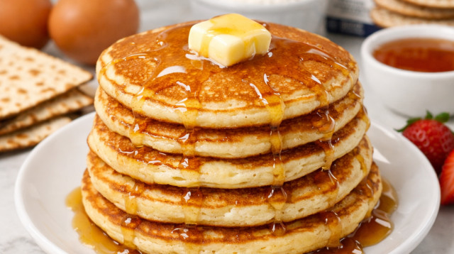 פנקייק כשר לפסח (צילום: AI)