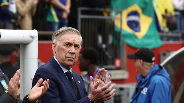 קרלו אנצ'לוטי, מאמן נבחרת ברזיל (צילום: רויטרס)