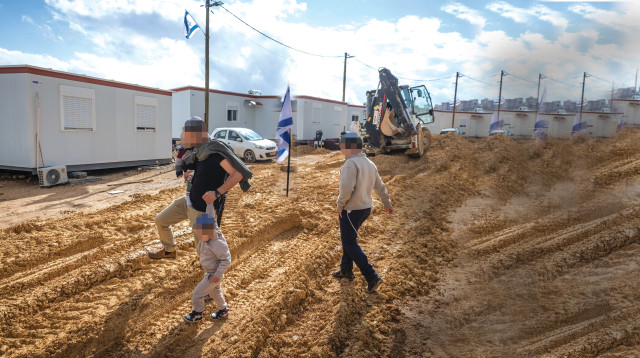 מתיישבים יהודים ביישוב יציב שבגוש עציון 2026 (צילום: חיים גולדברג, פלאש 90)