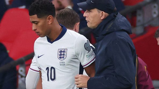 תומאס טוכל וג'וד בלינגהאם (צילום: Crystal Pix/MB Media)