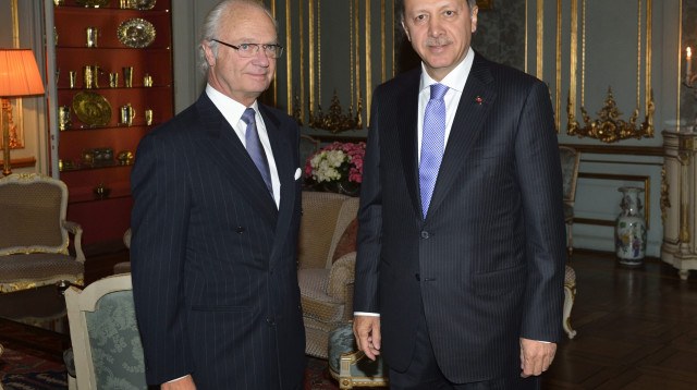 קרל השישה עשר גוסטב וארדואן (צילום: HENRIK MONTGOMERY/AFP via Getty Images)