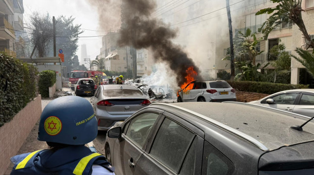 פגיעה במרכז הארץ  (צילום: שימוש לפי סעיף 27א')