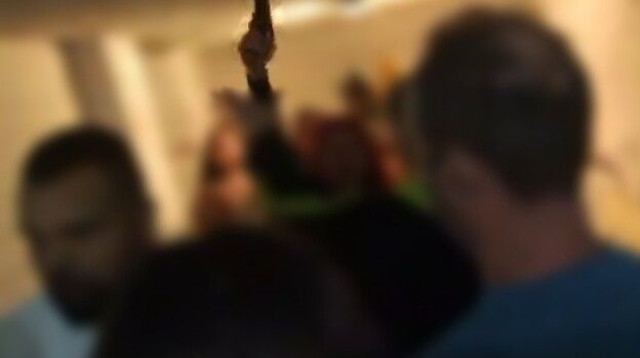 השוטרת ששלפה נשק במקלט (צילום: שימוש לפי סעיף 27א')