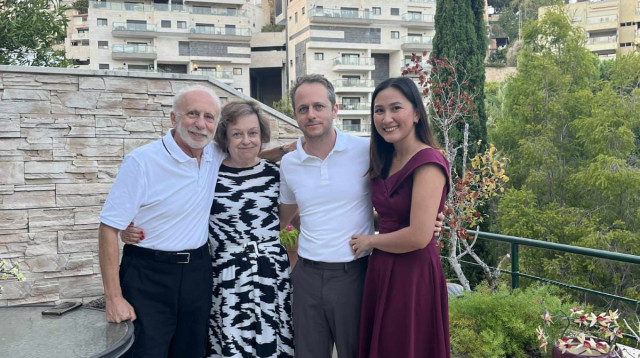 ילנה, ולדימיר ודמיטרי גרשוביץ' ולוסיל ג'יין (צילום: באדיבות המשפחה)