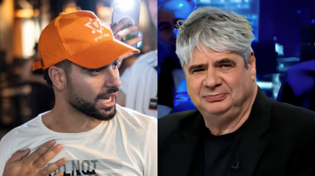 גיא מרוז, מרדכי דוד (צילום: צילום מסך ערוץ 14, אריק מרמור פלאש 90)