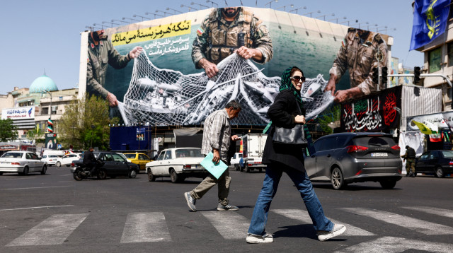 רחובות טהרן (צילום: רויטרס)