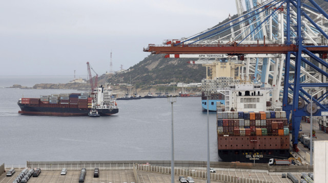 נמל טנג'יר מד (צילום:  ABDEL MAJID BZIOUAT/AFP via Getty Images)