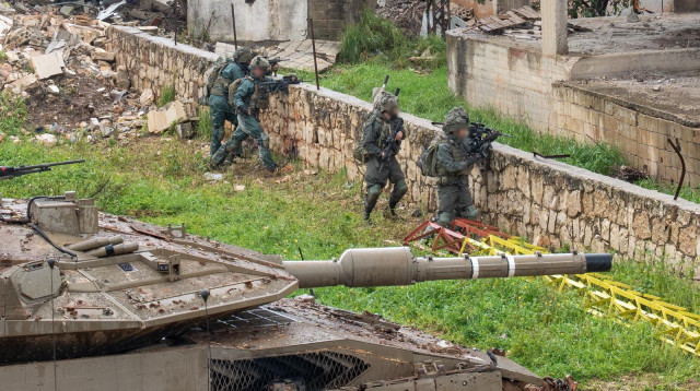 גדוד 77 בלבנון (צילום: דובר צה"ל)