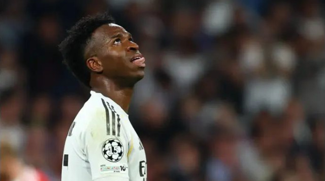 החמצה גדולה. ויניסיוס (צילום: רויטרס)