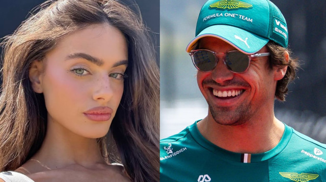 לאנס סטרול, יעל שלביה (צילום: Jayce Illman/Getty Images, אינסטגרם)