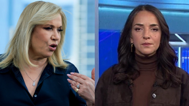 לוסי אהריש, איילה חסון (צילום: רשת 13,Moshe Shai FLASH90)