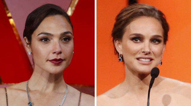 נטלי פורטמן, גל גדות (צילום: רויטרס)