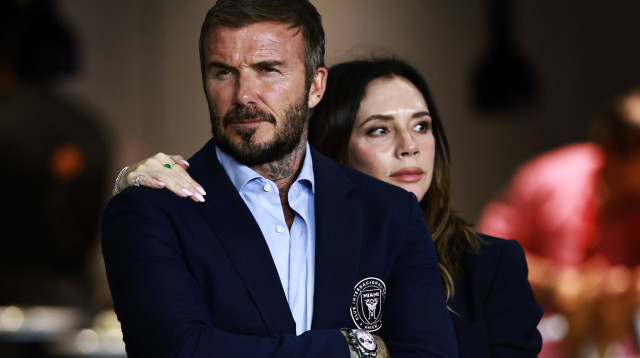 דיוויד וויקטוריה בקהאם (צילום: Carmen Mandato/Getty Images)