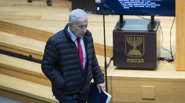 בנימין נתניהו (צילום: Chaim Goldberg/Flash90)