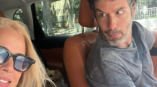 רון שחר ודנית חגאי (צילום: פרטי)