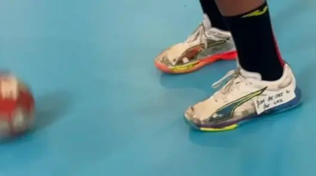 קוראים למחיקת מדינת ישראל. ספרד (צילום: אתר רשמי, איגוד הכדוריד)