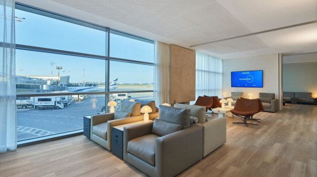 טרקלין הטופ פלטינום של אל על (צילום: דוברות אל על)