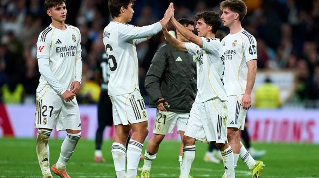 שחקני ריאל מדריד (צילום: Diego Souto)