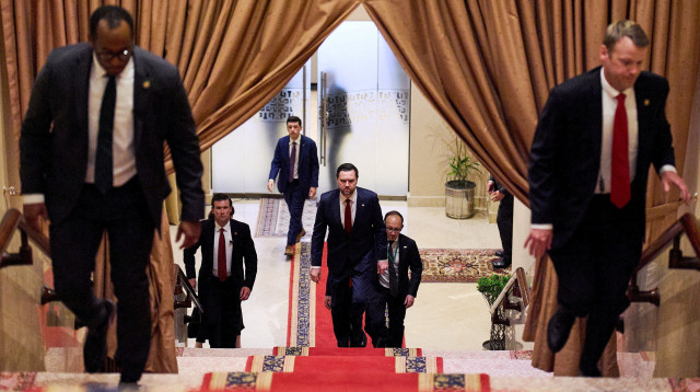 ג'יי די ואנס באסלמבאד, פקיסטן (צילום: רויטרס)