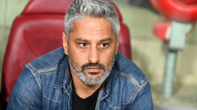 מאמן בית"ר ירושלים, ברק יצחקי (צילום: ברני ארדוב)