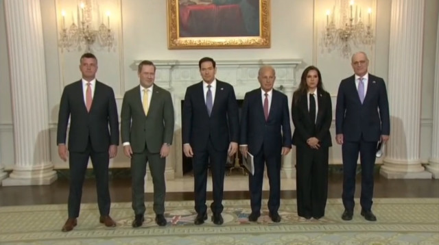 פתיחת המו"מ בין ישראל ללבנון (צילום: רשתות חברתיות, שימוש לפי סעיף 27 א')