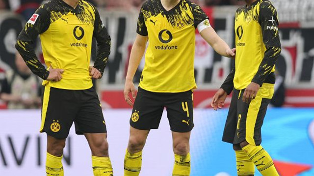 שלוטרבק וכוכבי דורטמונד (צילום: Gettyimages)
