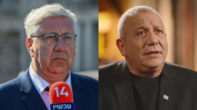 יעקב ברדוגו, גדי איזנקוט (צילום: ארי לייב אברמס פלאש 90, צילום מסך כאן 11,צילום מסך כאן 11,אריה לייב אברמס פלאש 90)