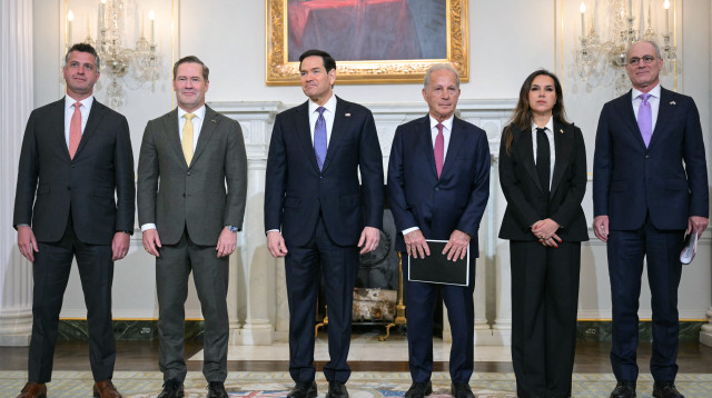 פגישת ישראל-לבנון (צילום: Oliver Contreras / AFP via Getty Images)