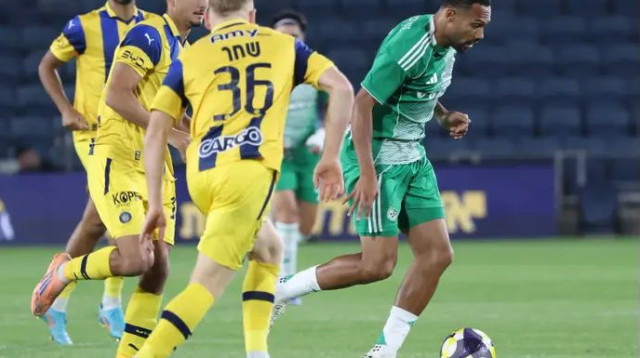 טענות קשות מצד מכבי חיפה. גורה (צילום: דני מרון)