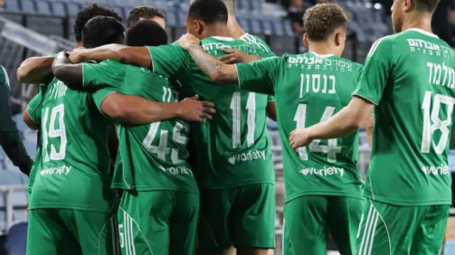 מכבי חיפה מיהרה להשוות (צילום: דני מרון)