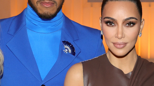 קים קרדשיאן, לואיס המילטון (צילום: Jamie McCarthy/Getty Images for WSJ. Magazine Innovators Awards)