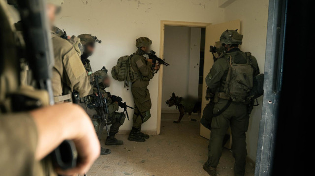 פעילות כוחות חטיבת גבעתי ואיתור אמצעי הלחימה בדרום לבנון (צילום: דובר צה"ל)