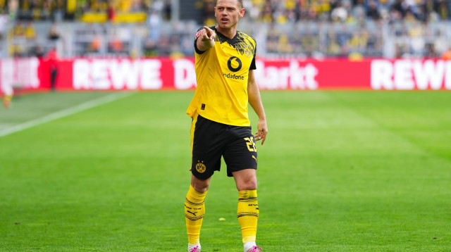 שחקן בורוסיה דורטמונד, יוליאן ריירסון (צילום: GettyImages, Pau Barrena)