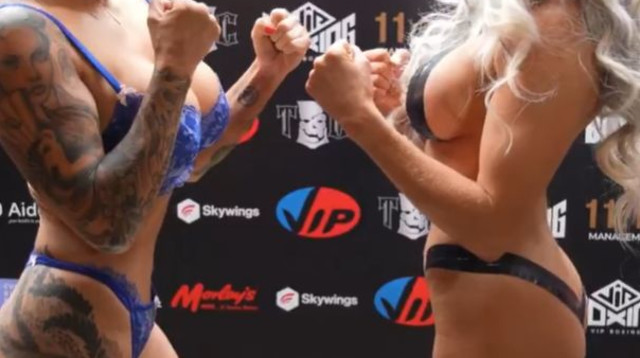 אבוני מקאן ואבאני ברידג'ס (צילום: צילום מסך, X (טוויטר))