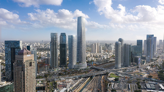 פרויקט ביונד על גבול גבעתיים-תל אביב  (צילום: הדמיה ברעלי לויצקי כסיף)