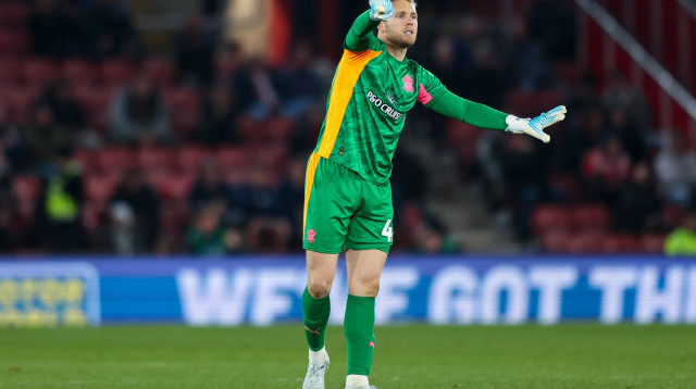 שוער סאות'המפטון דניאל פרץ (צילום: GettyImages, Robin Jones)