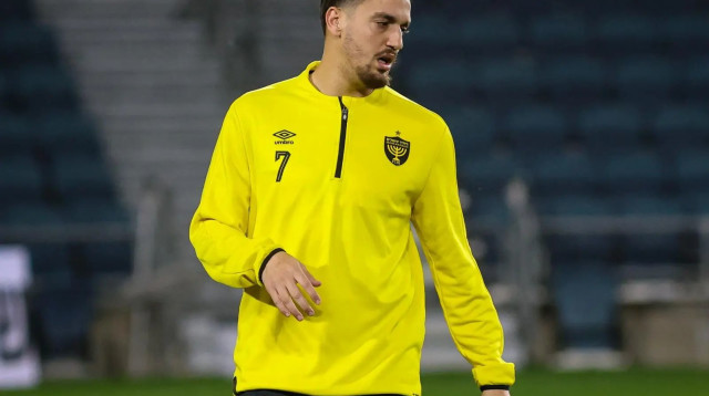 ירדן שועה, חלוץ בית"ר ירושלים (צילום: קובי אליהו)