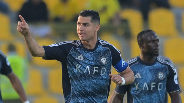 שחקן אל נאסר כריסטיאנו רונאלדו (צילום: רויטרס)