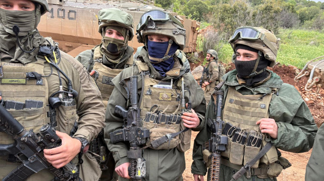 לוחמי אוגדה 162 בלבנון (צילום: אבי אשכנזי)