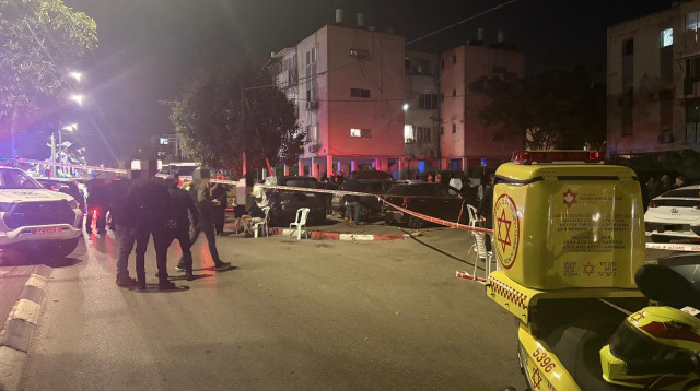 מזירת האירוע באור עקיבא (צילום: תיעוד מבצעי מד"א)