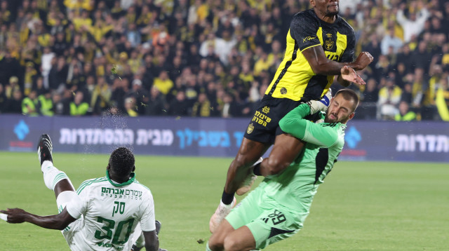 גאורגי ירמקוב, חאסונד גונסאלס ועבדולאי סק (צילום: דני מרון)