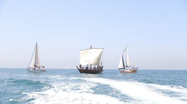 המשט הלאומי בהרצליה  (צילום: יוסי לזרוף)