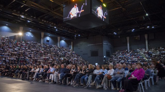 טקס יום הזיכרון הישראלי-פלסטיני 2017 (צילום: ויקיפדיה)