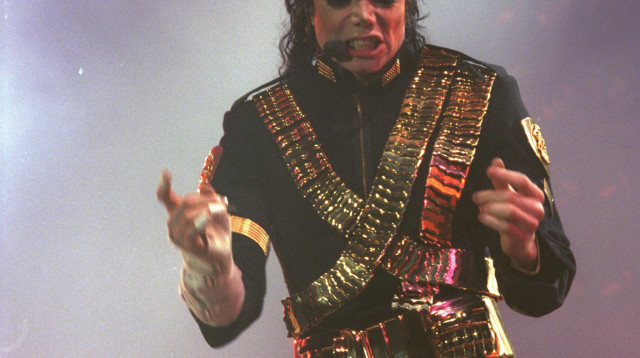 מייקל ג'קסון בישראל, 1993 (צילום: אבי אוחיון)